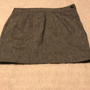Gray Tweed skirt